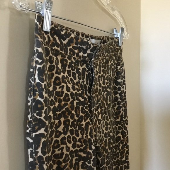 Free People We The Free High Rise Leopard Print Skinny Jeans - Picture 8 of 13